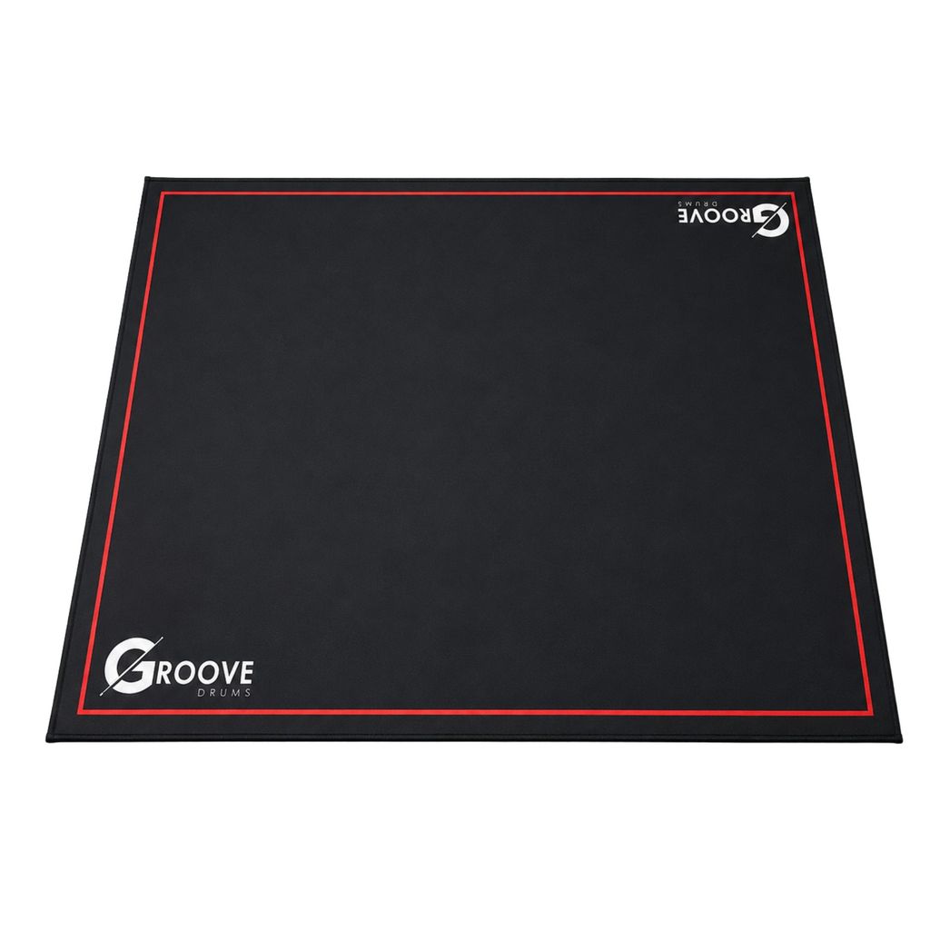 Tapete Para Bateria Acustica Eletronica Groove TD160 160x120cm para Sala de Estar Quarto Área de Lazer