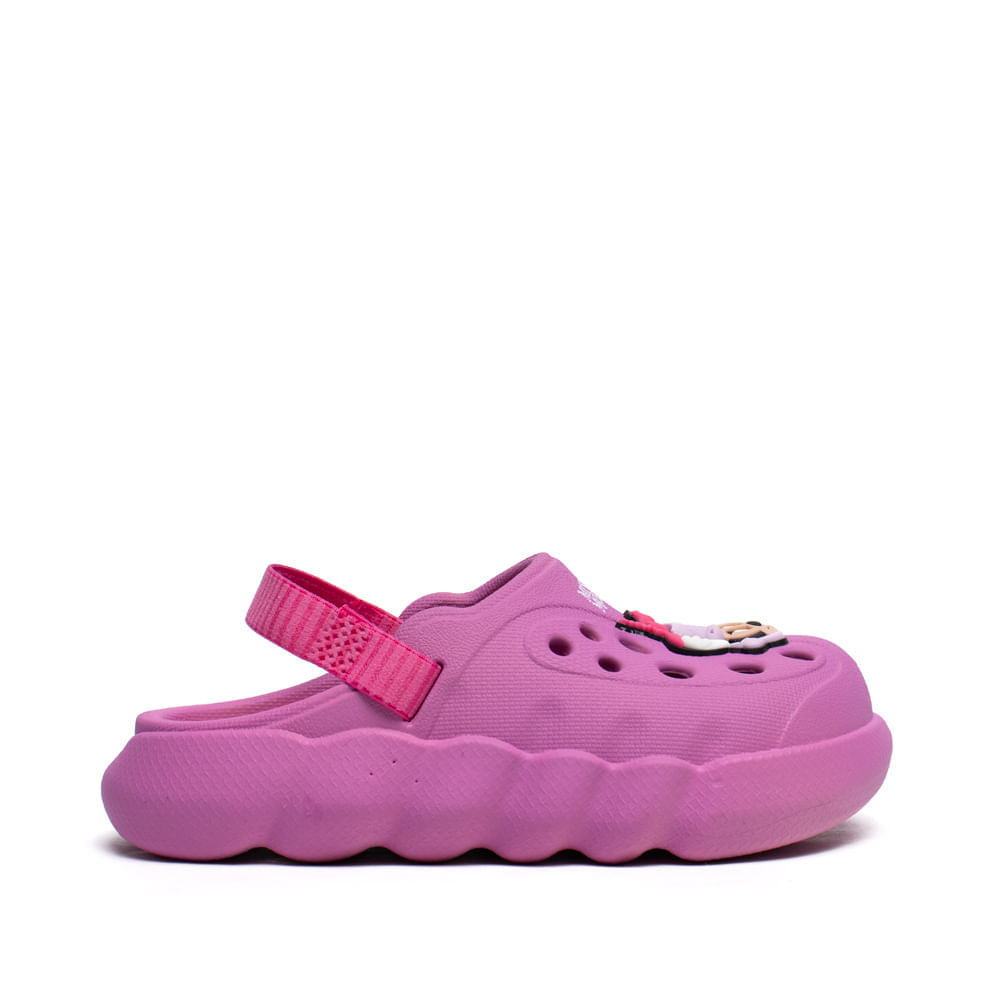 Sandália Babuche Infantil Grendene Dreamy Baby Minnie Rosa