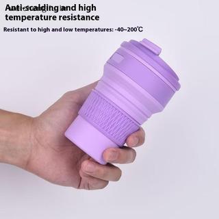 # weicheng 350ml Canecas De Café Para Viagem Copo De Silicone Dobrável Copos De Água Dobráveis Frasco De Qualidade Alime