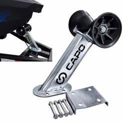Rolete Com Suporte Borracha Reboque Carreta Lancha Jet-Ski