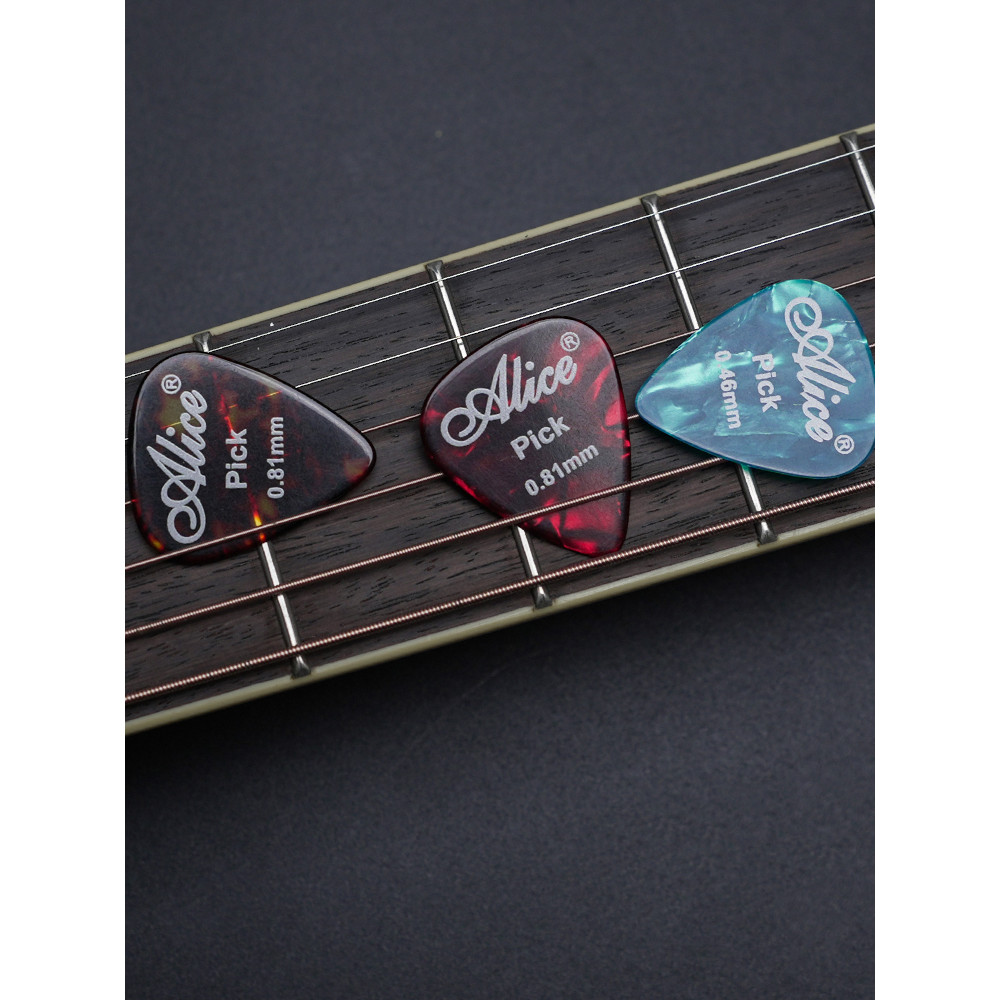 Alice palhetas para guitarra, acessórios para guitarra, palhetas para dedos acústicos, estilhaços para guitarra elétrica