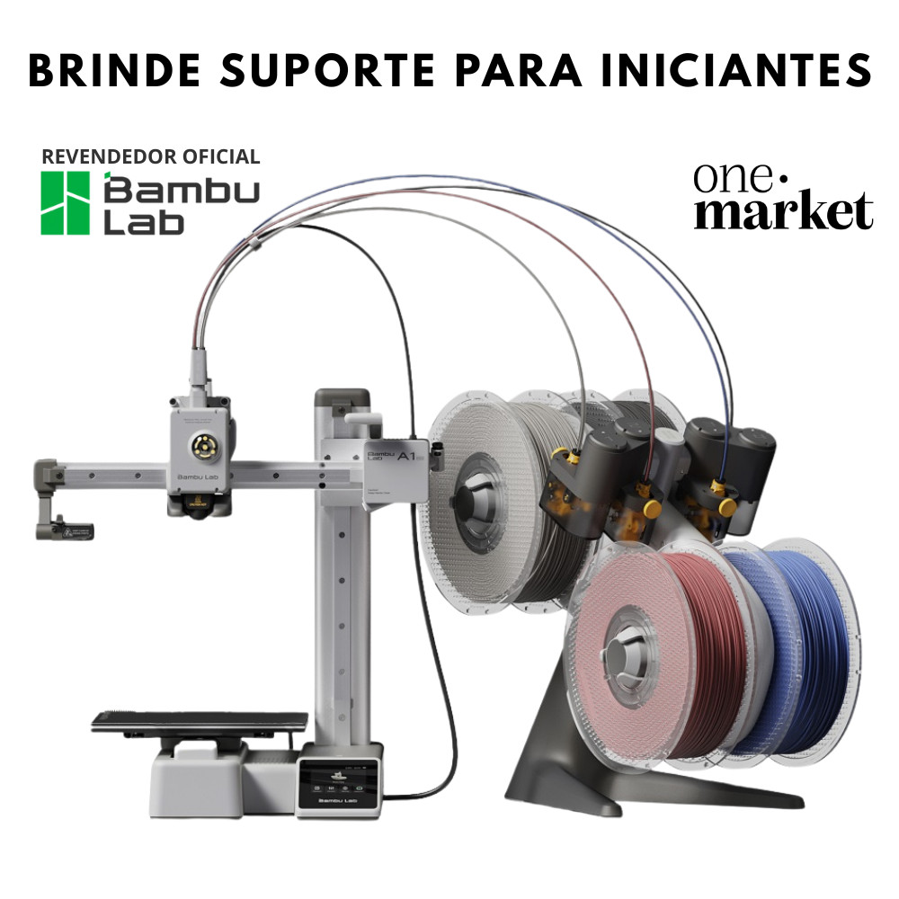 Impressora 3D Bambu Lab A1 mini com ou sem AMS (Combo) Bivolt 127/220v – OneMarket