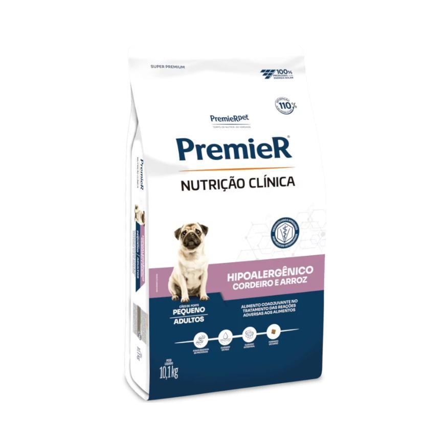Ração Premier Hipoalergênico Cão Pequeno Cordeiro/Arroz 10Kg