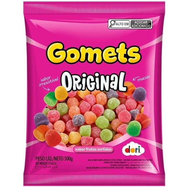 Goma Gomets 500gr Dori Sortido