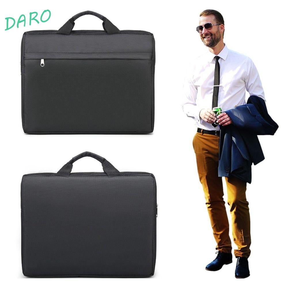 DARO Pastas Masculinas , Pasta De Arquivo , De Negócios Para Documentos , Bolsa Preta , Bolsas Grossas