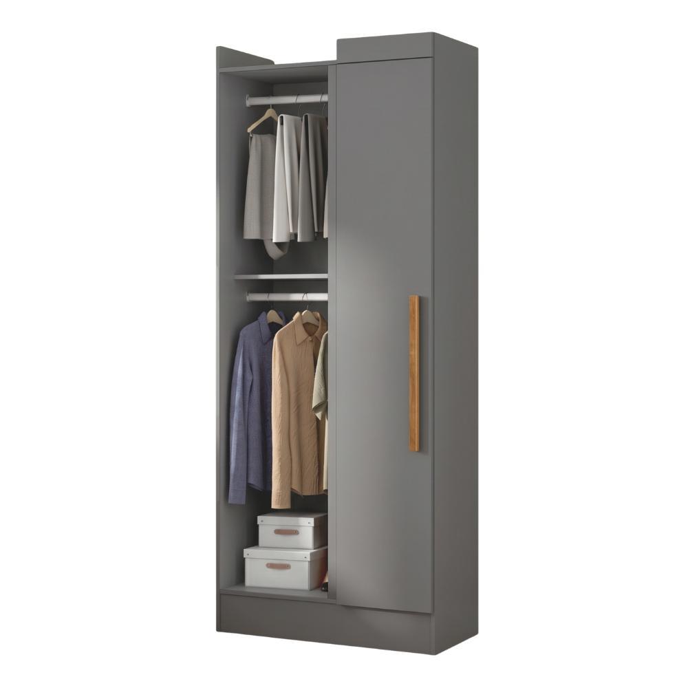 Modulo de Guarda Roupas Canto Para Quarto Madrid Maxel