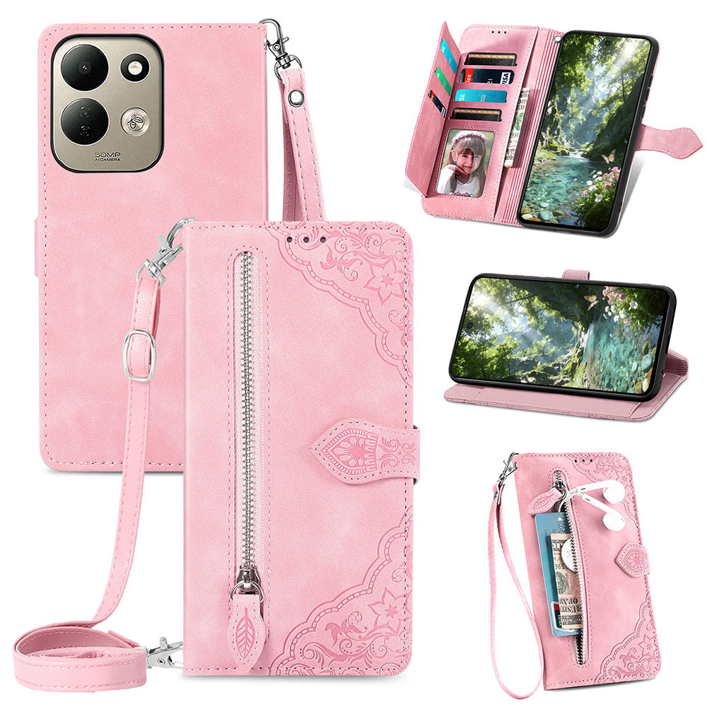 Capa Com Zíper Para Vários Cartões Samsung Galaxy A08 A18 A07 A17 A27 A37 A57 A0