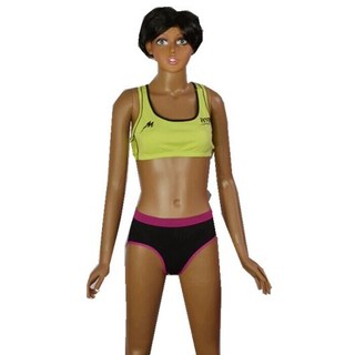 MEROOJ (MEROOJ) Uniforme feminino de vôlei de praia recém-chegado (Shorts não incluídos)