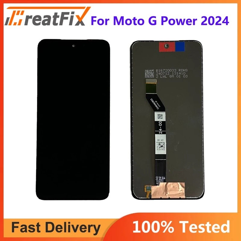 Novo LCD Para Motorola Moto G Power 2024 Display Digitador Da Tela De Toque Subs
