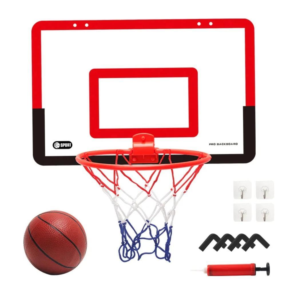 KERVOYN Mini Cesta De Basquete Para Crianças , Conjunto De Interna Dobrável Com Encosto , Portátil