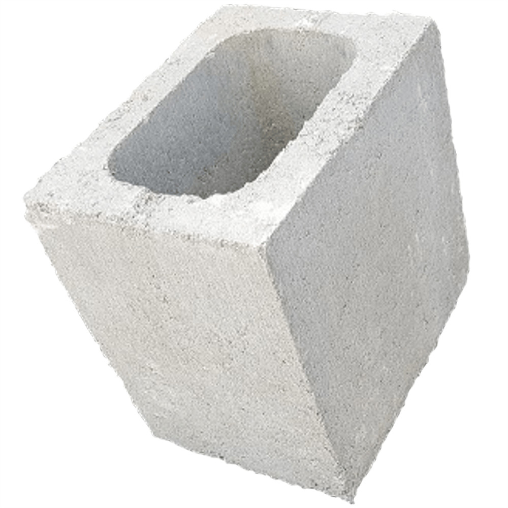 Meio Bloco de Construção Estrutural 14x19x19 cm - VB BLOCOS