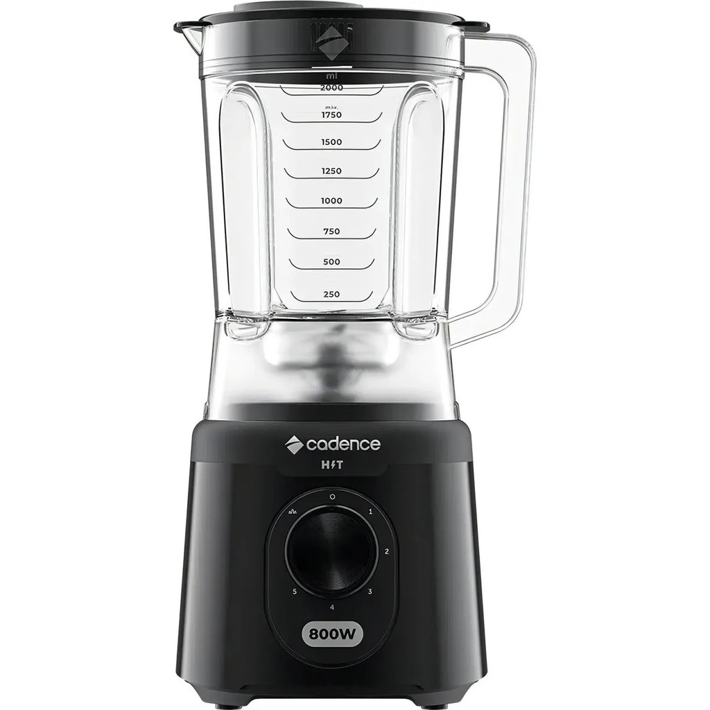 Liquidificador Cadence Hit 2,5L 800W Preto LIQ200