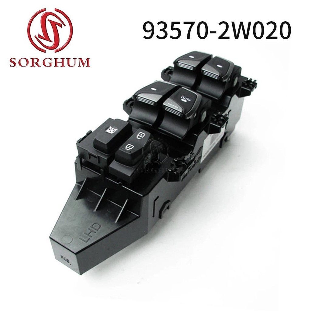 SORGHUM 93570-2W020 Para Hyundai Santa Fe IX45 DM 2013-2015 Motorista Esquerdo Lado Interruptor Da Janela Elétrica Botão