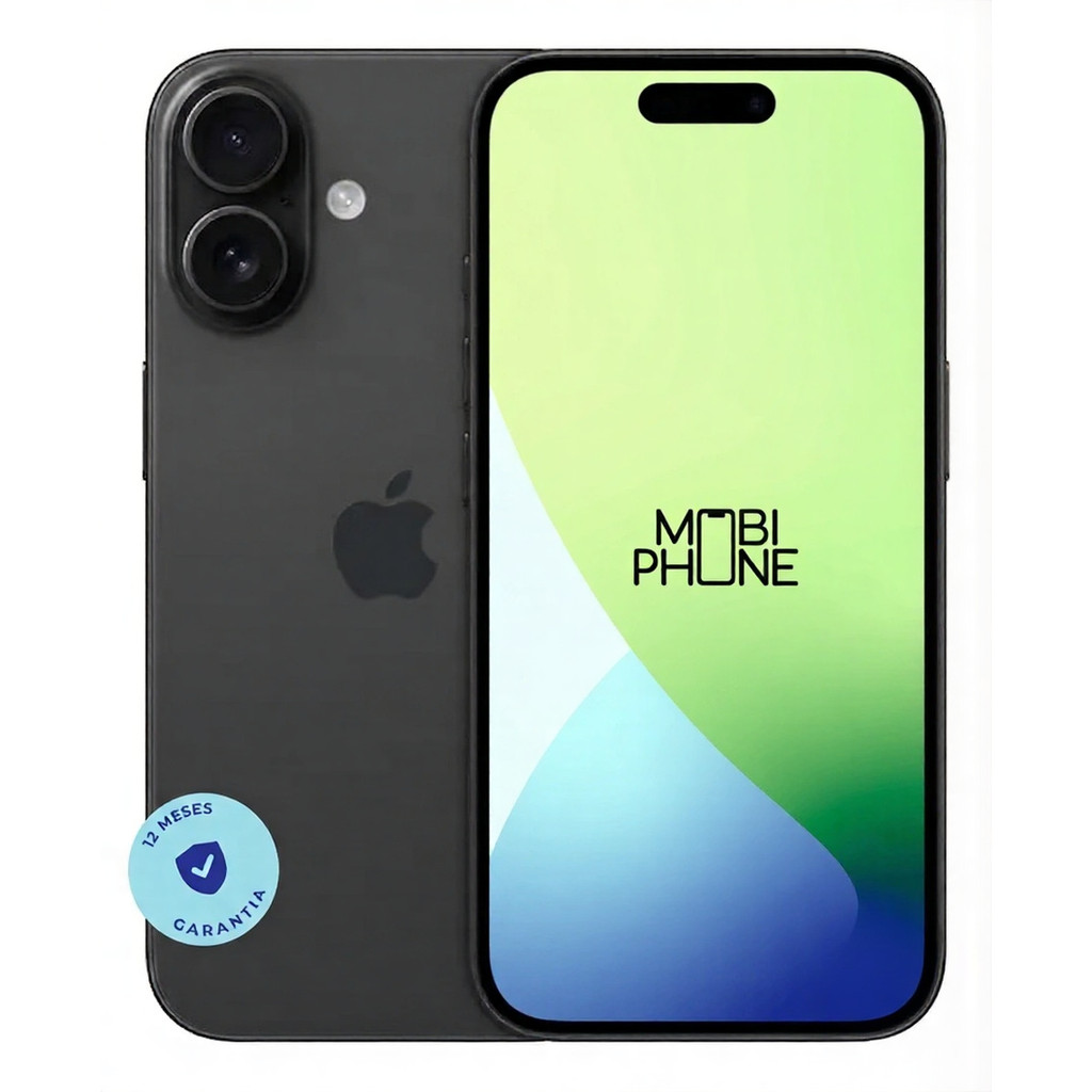 iPhone 16 256GB Preto Poucas Marcas