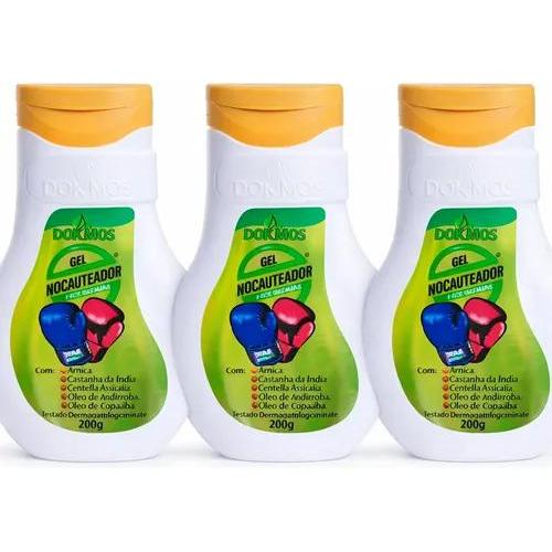 KIT C/ 3 GEL NOCAUTEADOR 200G
