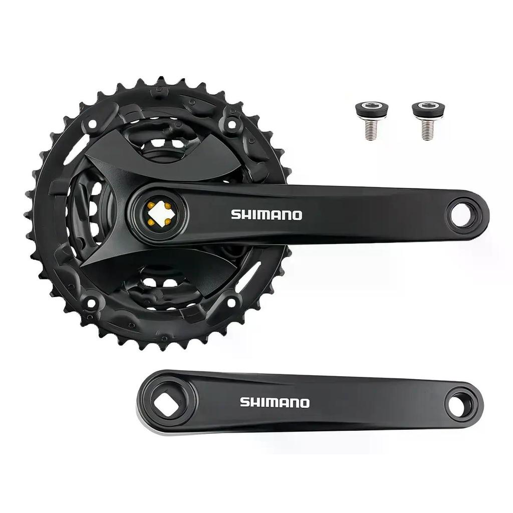 Pedivela Shimano Altus FC-MT101 40/30/22D 175mm 9v Ponta Quadrada