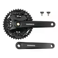 Pedivela Shimano Altus FC-MT101 40/30/22D 175mm 9v Ponta Quadrada