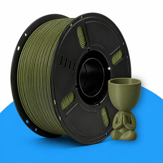 Filamento PLA Verde Oliva 1kg 1.75mm para Impressora 3D Impressão de Alta Qualidade