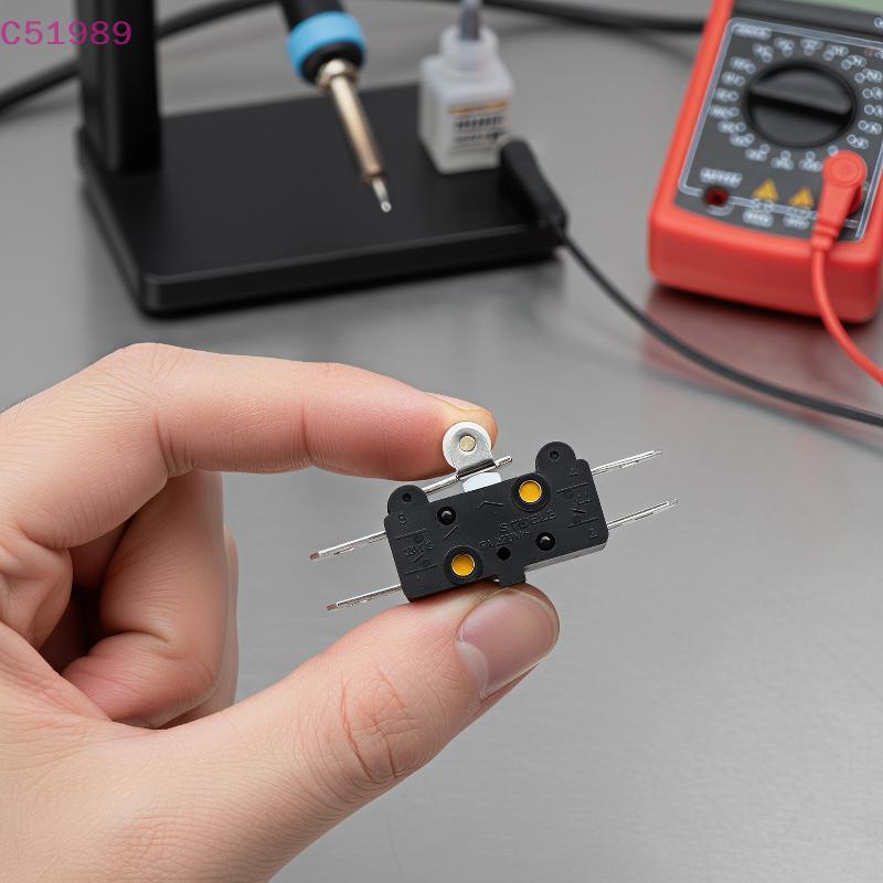 [kaan] Alavanca De Rolo Tipo 83106 Micro Limit Switch 5A 250V Terminais Confiáveis Para Uso Em Eletrodomésticos E Indust