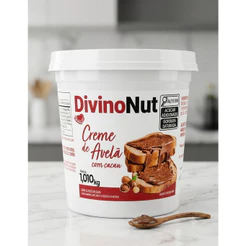 Creme De Avelã Com Cacau DivinoNut 1,01 kg Premium Original