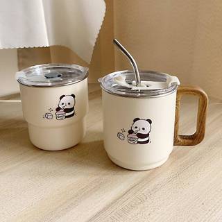 Copo de água de aço inoxidável 304, copo de café para escritório, portátil, caneca de acompanhamento de alto valor, copo