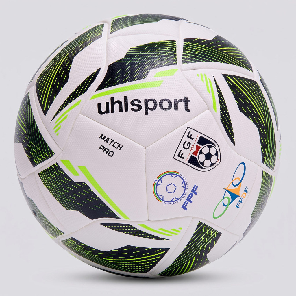 Bola Uhlsport Match Pro Campo Estaduais 2026 Branca