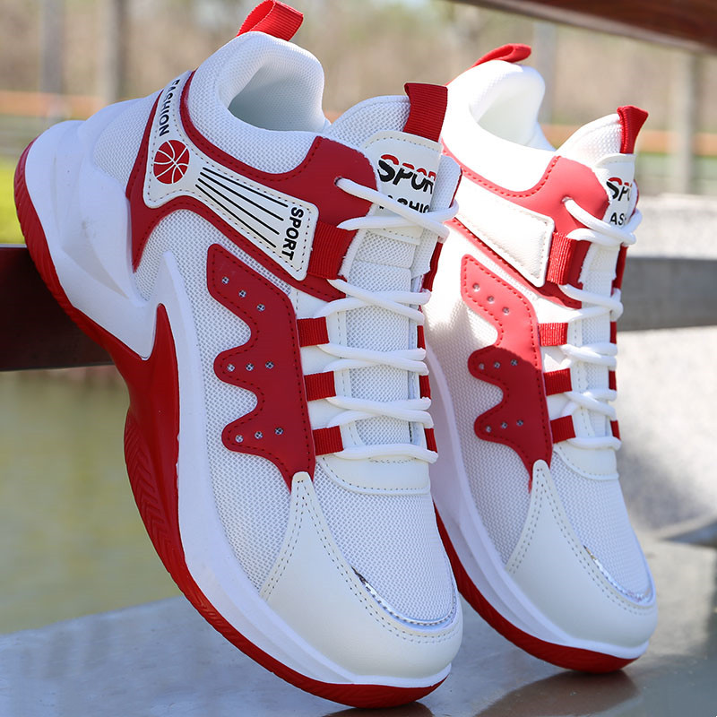 Sapatos esportivos masculinos primavera verão malha respirável na moda sapatos adolescentes sola macia resistente ao des