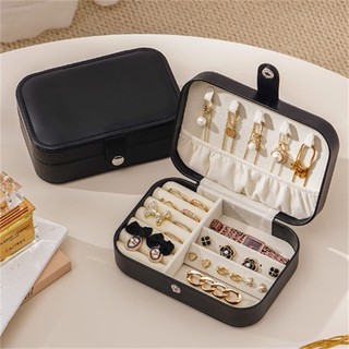 Porta joias Grande Organizadores  Para Viagem Portátil Caixa de Armazenamento para colar, brincos, anéis, pulseira-1