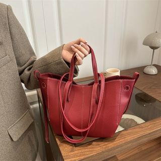 Marca francesa bolsa feminina de couro asa bolsa tote bolsa de couro genuíno bolsa feminina primavera High-End grande ca