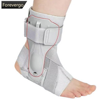 FOREVERGO 1Pc Tornozelo Reabilitação Retentor Esportes Suporte Cinta De Pressão Fitness Basquete Anti-Entorse Pé Bandage