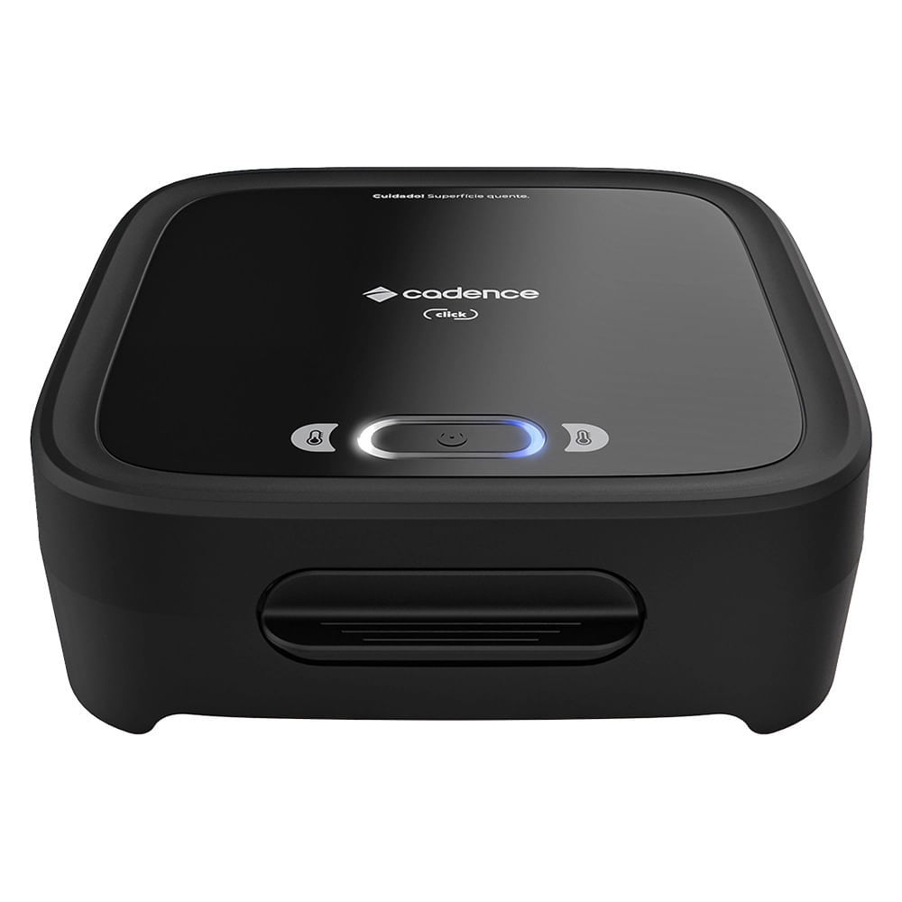 Sanduicheira e Grill Cadence Click SAN400 Preta - 750W 127V