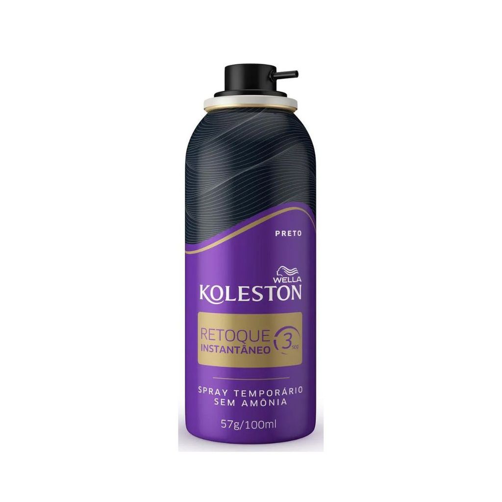 Wella Koleston Retoque Instantâneo - Preto 100ml — imagem 2 de 2