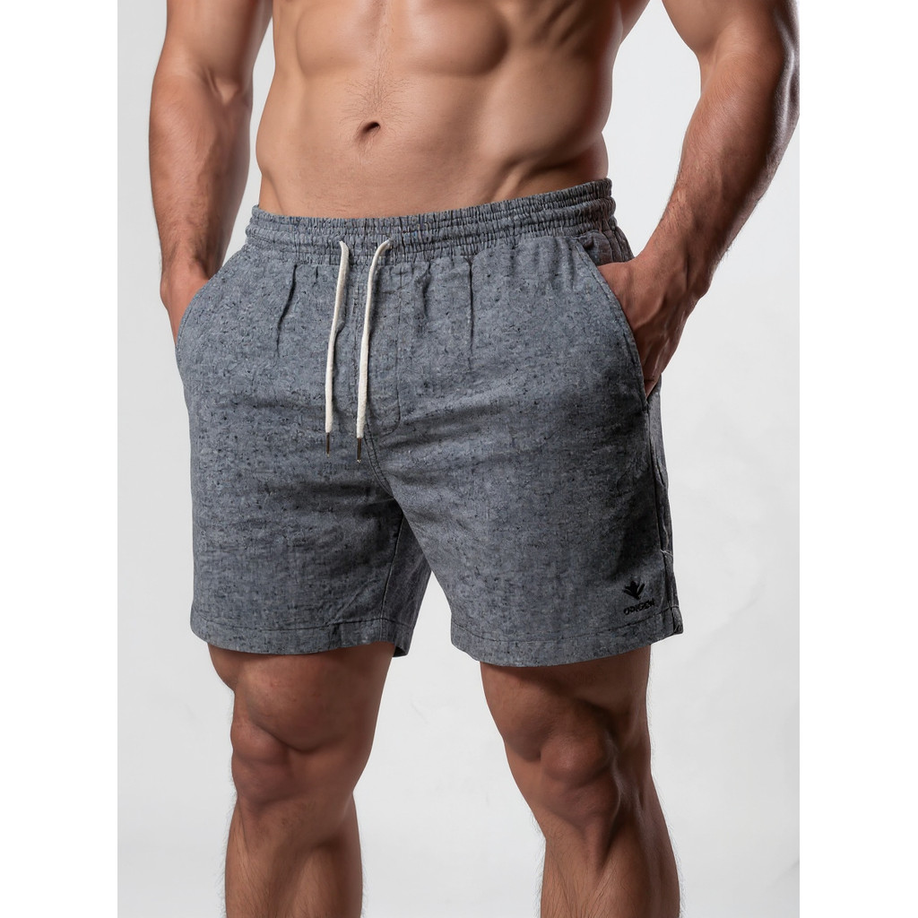 Kit 2 Bermudas Masculinas Linho Elastano Praiana Confortável Verão — VD Glamour Butique