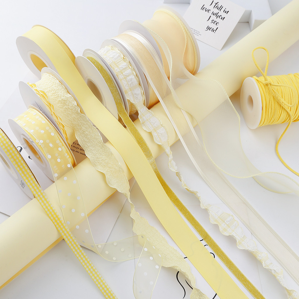 Bens de cozimento fita dourada fita queijo luz amarelo creme amarelo fita luz amarelo arco luz amarelo fita diy