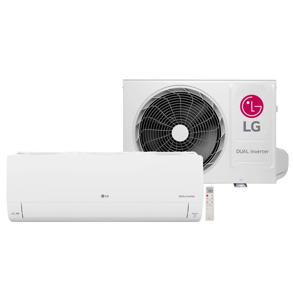 Ar Condicionado Split LG Dual Inverter AI Voice 9000 BTU/h Frio S3-Q09AA31F - 220 Volts