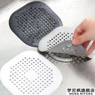 Adesivo de drenagem de chão de Silicone, pia de cozinha, banheiro, filtro de cabelo, esgoto, Anti-bloqueio, desodorante,