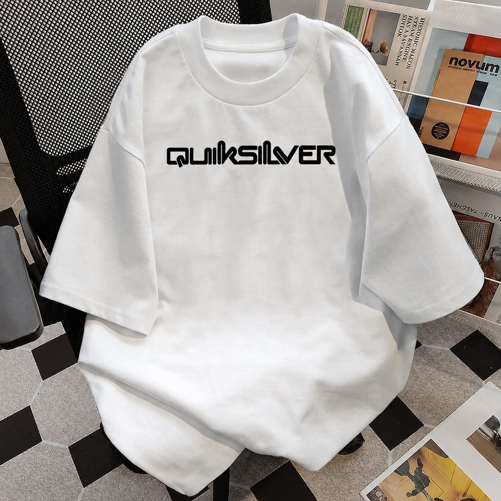 Camiseta com Estampa Streetwear Oversized 100% Algodão,Respirável,Unissex C4220