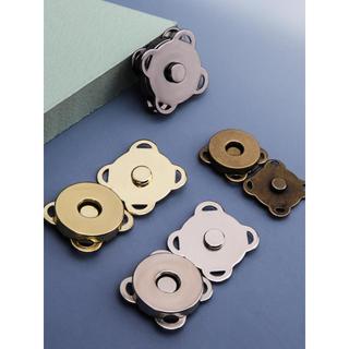 Super saco fivela magnética botão escondido fivela poderosa invisível Snap fivela DIY forte fivela magnética bolsa de co