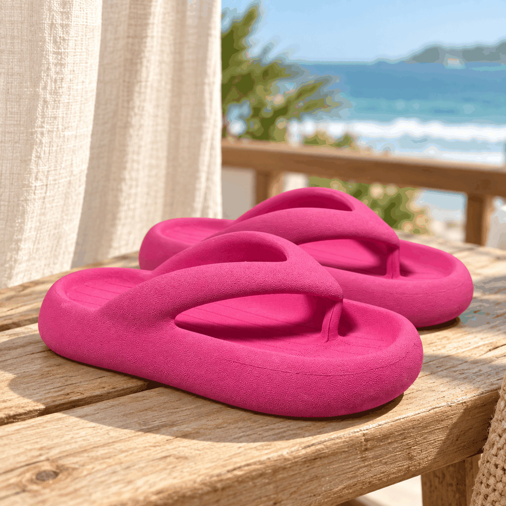 Chinelo Cloud Feminino Nuvem Anatômico Macio Confortável Leve Antiderrapante para Dia a Dia