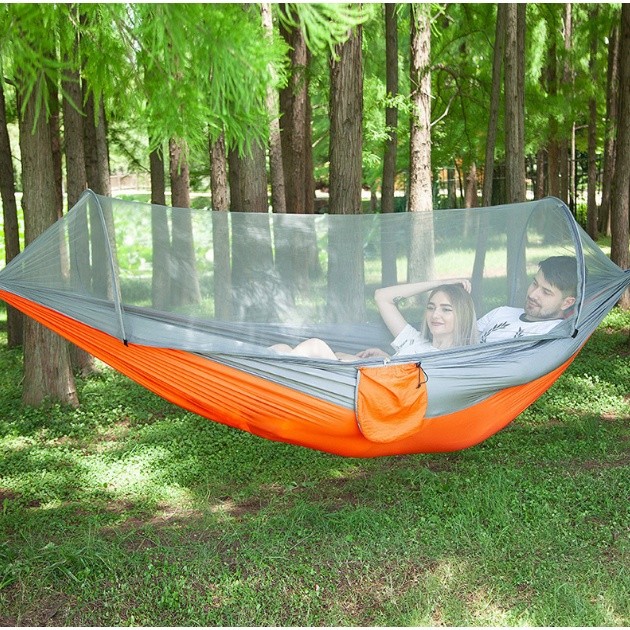 Rede De Dormir Mosquiteiro Automatica Descanso Nylon Camping — imagem 2 de 2