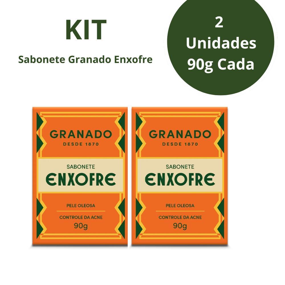 Kit 2 Sabonetes Granado Enxofre 90g Cada