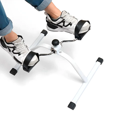 Mini Ciclo Bicicleta Ergométrica Mini Bike Fisioterapia Idosos Braços e Pernas Pedalinho Portátil