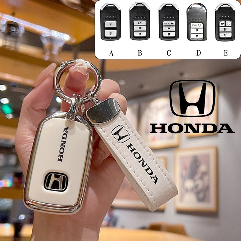 Capa para Chave de Carro HONDA, Acessórios Inteligentes, Adequada para Jazz/HR-V/CR-V/City/Civic, Estojo para Chave 0284