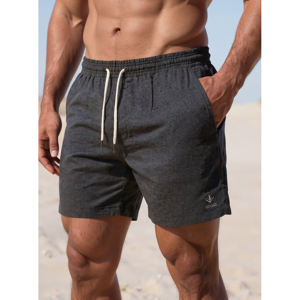 Kit 3 Bermudas Masculinas Linho Elastano Praiana Confortável Verão — Klau_stores
