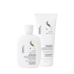Kit Alfaparf Semi di Lino Diamond Illuminating - Shampoo e Condicionador (2 produtos)