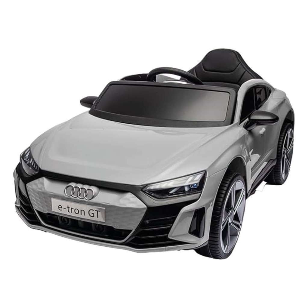 Carro Elétrico Infantil Audi E-Tron Sportback 12V c/ Controle Remoto cor Cinza Zippy Toys - 9971