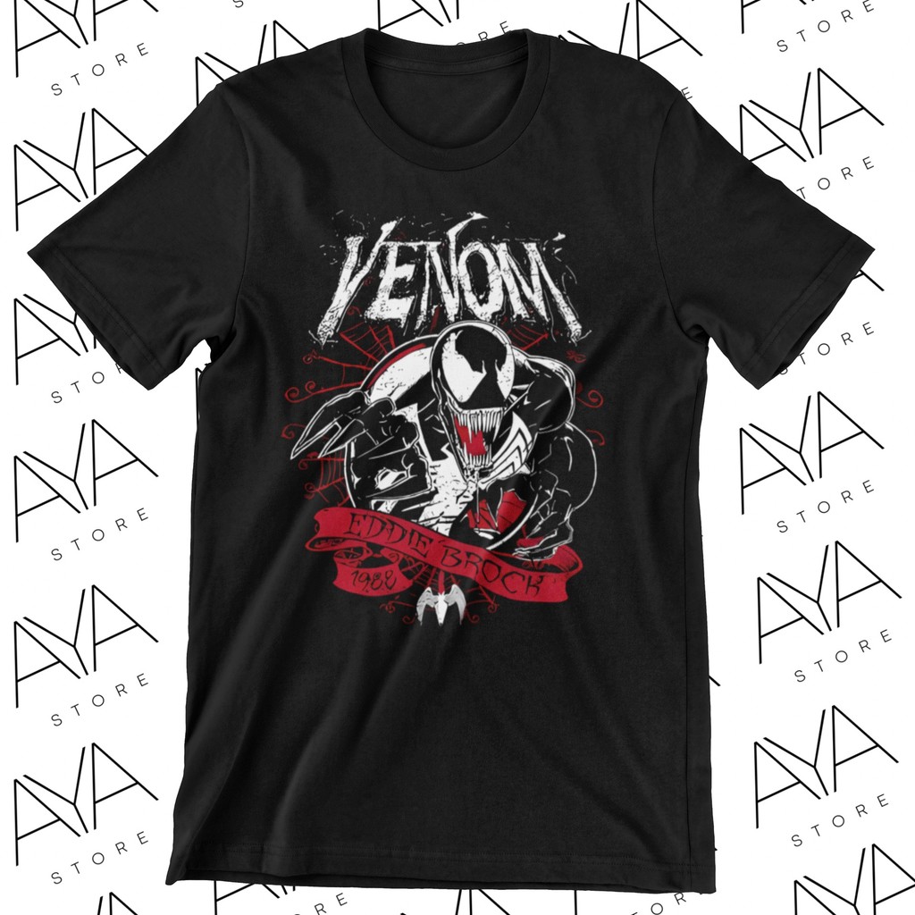 Camiseta de Qualidade Venom Unissex 100% Algodão Top Premium Lançamento Envio Rápido Varias Cores! Marvel Dc Vingadores