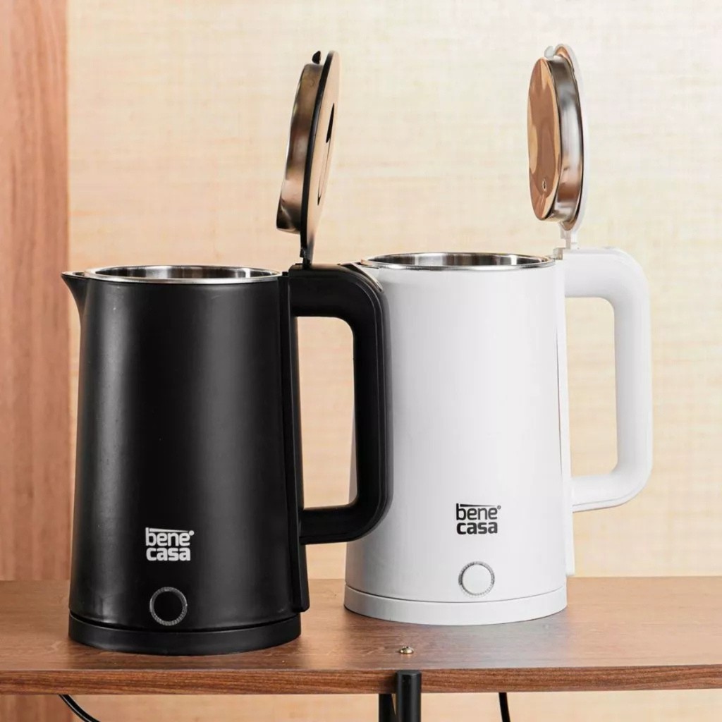 Chaleira Elétrica Elegance 1,7 Litros 127v Branco Preto