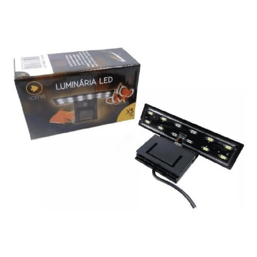 O que é Luminaria Led Soma X3 5w Led Preto e Branco? Guia e Onde Comprar | BuscaProdutos