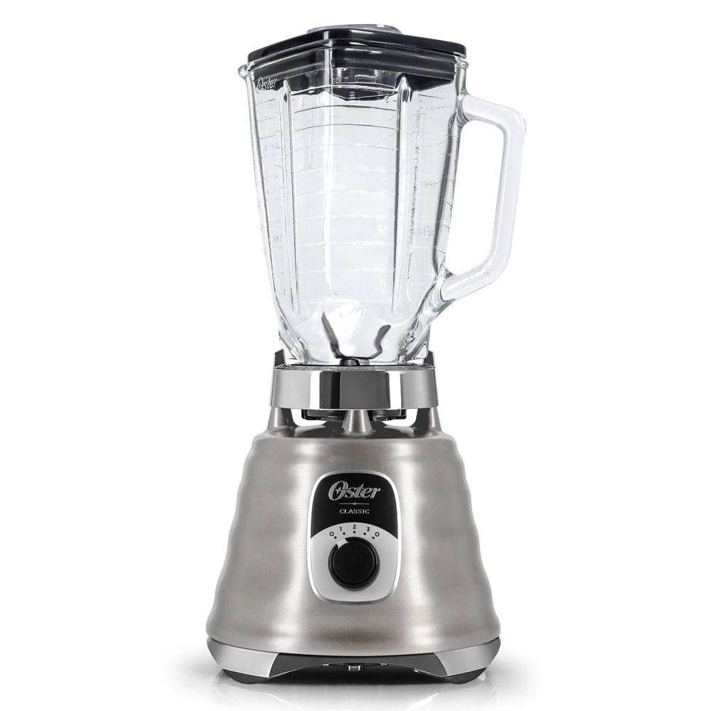 Liquidificador New Osterizer Clássico Aço Escovado Oster 1,25L em Oferta na Shopee